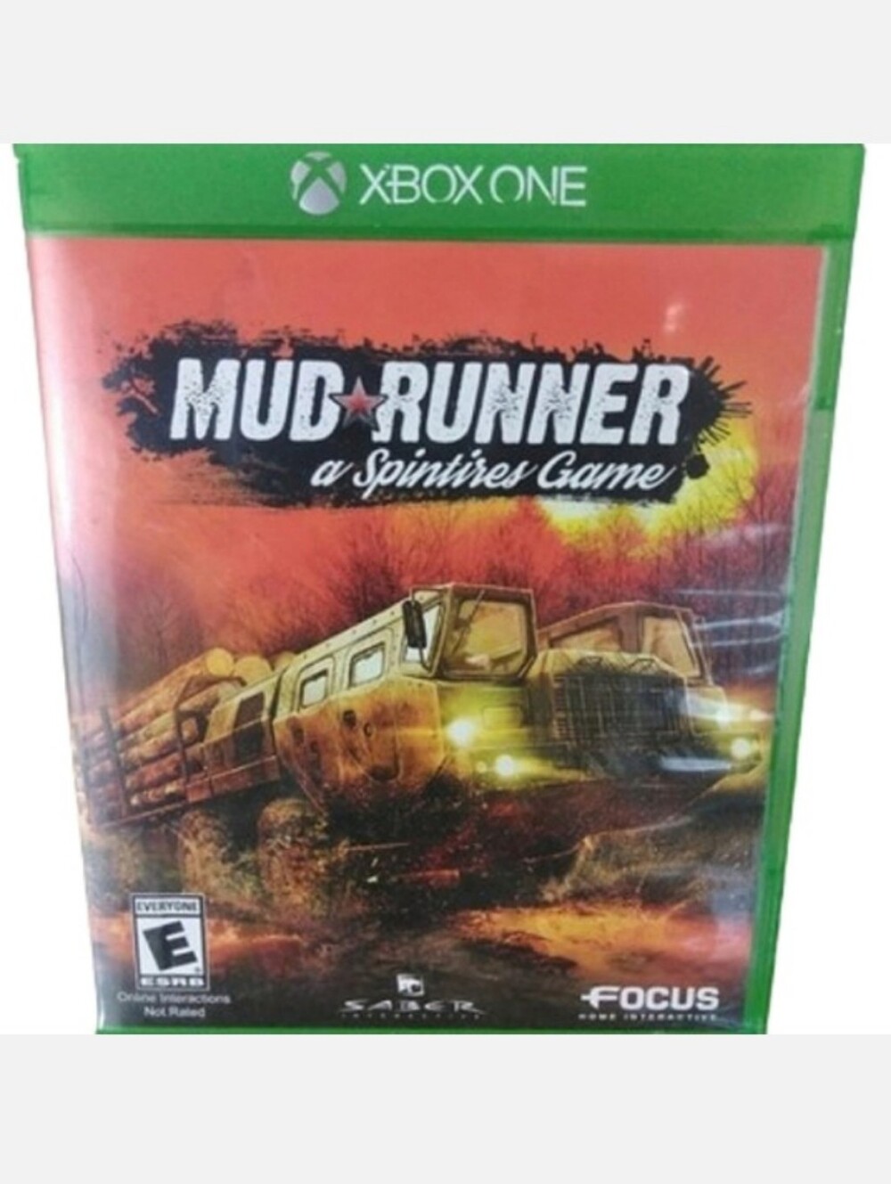 MudRunner A Spintires Game Xbox One Physical Disc Case Included Tested